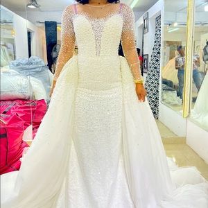 Bridesnmore wedding dress, size 8